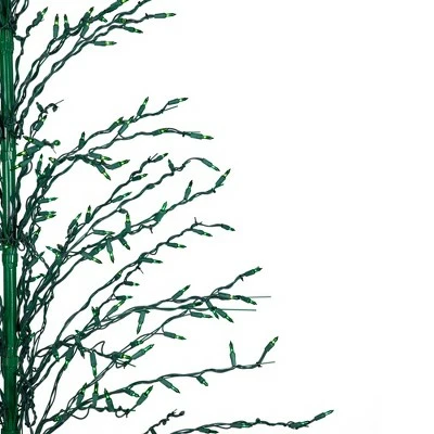 Cheap ๐ Northlight 6' Prelit Artificial ๐ Christmas Tree White Lighted Cascade Twig Outdoor Decoration - Green Lights ๐ 3 Cheap ๐ Northlight 6' Prelit Artificial ๐ Christmas Tree White Lighted Cascade Twig Outdoor Decoration - Green Lights ๐