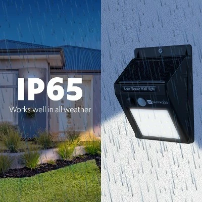 Outlet ✨ Dartwood Outdoor Solar Lights with Motion Sensor, 20 LED, 150 Lumens Bright Weatherproof Wall Spotlight for Gardens Porches Walkways Patios (2 Pack) 🔔 3 Outlet ✨ Dartwood Outdoor Solar Lights with Motion Sensor, 20 LED, 150 Lumens Bright Weatherproof Wall Spotlight for Gardens Porches Walkways Patios (2 Pack) 🔔