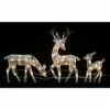 Best Sale ⌛ Northlight Set of 3 White Glittered Doe, Fawn and Reindeer Lighted ❄ Christmas Outdoor Decoration ✨ -Outdoor Lighting Store unnamed file 1068