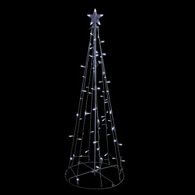 Best Pirce โญ Northlight 5' Pure White LED Lighted Cone Tree Outdoor ๐ Christmas Decoration ๐งจ 3 Best Pirce โญ Northlight 5' Pure White LED Lighted Cone Tree Outdoor ๐ Christmas Decoration ๐งจ