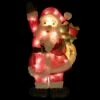 Deals 🛒 Northlight 32" Red and White Lighted Waving Santa with Gifts ❄ Christmas Outdoor Decoration ✨ -Outdoor Lighting Store unnamed file 1092