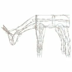 Promo ๐ Northlight 42-Inch Lighted White Feeding Reindeer Outdoor โ Christmas Decoration ๐