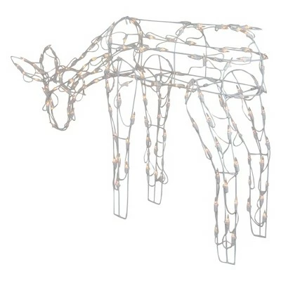 Promo ๐ Northlight 42-Inch Lighted White Feeding Reindeer Outdoor โ Christmas Decoration ๐ 4 Promo ๐ Northlight 42-Inch Lighted White Feeding Reindeer Outdoor โ Christmas Decoration ๐ - Image 2