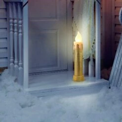 Best Pirce 🧨 Mr. ❄ Christmas Outdoor Candle LED Retro ❄ Christmas Decoration 24" 😉 -Outdoor Lighting Store unnamed file 1148