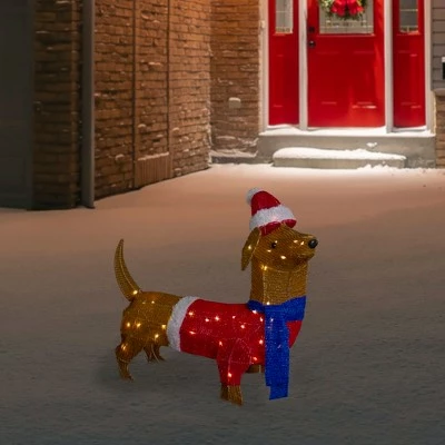 New โ๏ธ Northlight 26" LED Lighted Dachshund ๐ฆฎ Dog Outdoor โ Christmas Decoration โ๏ธ 3 New โ๏ธ Northlight 26" LED Lighted Dachshund ๐ฆฎ Dog Outdoor โ Christmas Decoration โ๏ธ