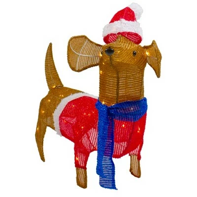 New โ๏ธ Northlight 26" LED Lighted Dachshund ๐ฆฎ Dog Outdoor โ Christmas Decoration โ๏ธ 6 New โ๏ธ Northlight 26" LED Lighted Dachshund ๐ฆฎ Dog Outdoor โ Christmas Decoration โ๏ธ - Image 4