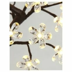 Coupon 😉 Lightshare 18" 36 LED Crystal Clear Acrylic Flower Bonsai With Green Leaf And Battery Powered - Warm White Lights ✨ -Outdoor Lighting Store unnamed file 1228