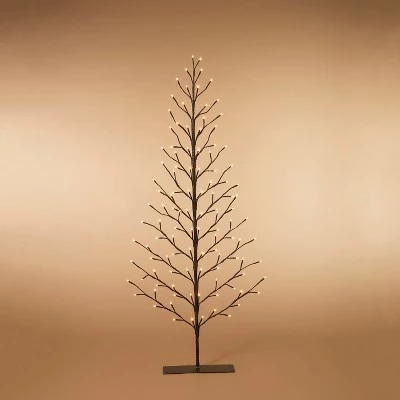 Coupon ๐ Everlasting Glow 5-Foot High Electric 2-D Brown Tree with Warm White LED Lights and Outdoor Adapter โจ 4 Coupon ๐ Everlasting Glow 5-Foot High Electric 2-D Brown Tree with Warm White LED Lights and Outdoor Adapter โจ - Image 2