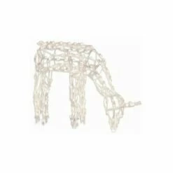 Outlet ✨ Brite Star 48" Pre-Lit White LED Feeding Doe 🎄 Christmas Outdoor Decor ⌛