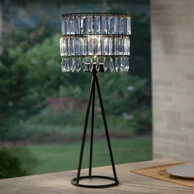 Discount 🔥 Garden Meadow 23-Inch Tall Metal and Acrylic Solar Garden Meadow® Table Lamp 🧨 3 Discount 🔥 Garden Meadow 23-Inch Tall Metal and Acrylic Solar Garden Meadow® Table Lamp 🧨 - Image 2
