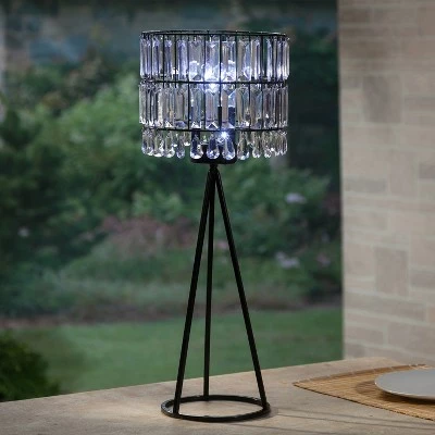 Discount 🔥 Garden Meadow 23-Inch Tall Metal and Acrylic Solar Garden Meadow® Table Lamp 🧨 4 Discount 🔥 Garden Meadow 23-Inch Tall Metal and Acrylic Solar Garden Meadow® Table Lamp 🧨 - Image 3