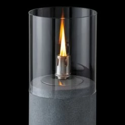Deals 🧨 Alpine Corporation Outdoor Cement Stainless Steel Cylinder with Oil Burner Gray 🌟 -Outdoor Lighting Store unnamed file 1271
