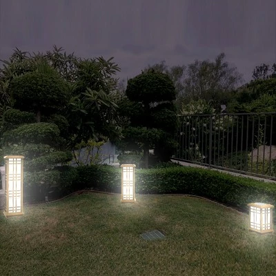 Buy 🔔 3pk Solar LED Zen Outdoor Lantern Bundle with Amber/White Light - Techko Maid 👍 8 Buy 🔔 3pk Solar LED Zen Outdoor Lantern Bundle with Amber/White Light - Techko Maid 👍 - Image 6