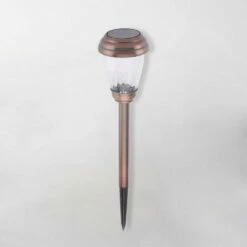 Hot Sale 😀 6pk Charleston LED Solar Lights - Antique Bronze - Smart Solar 😍