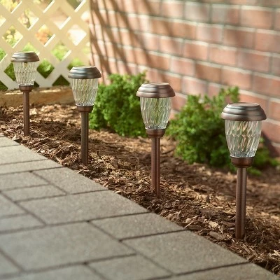 Hot Sale 😀 6pk Charleston LED Solar Lights - Antique Bronze - Smart Solar 😍 4 Hot Sale 😀 6pk Charleston LED Solar Lights - Antique Bronze - Smart Solar 😍 - Image 2