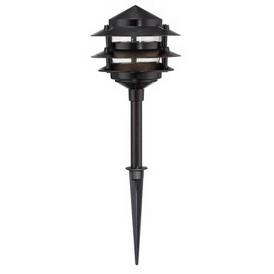 Cheapest ⌛ John Timberland Pagoda Black 10-Piece Outdoor LED Landscape Lighting Set ⭐ 3 Cheapest ⌛ John Timberland Pagoda Black 10-Piece Outdoor LED Landscape Lighting Set ⭐