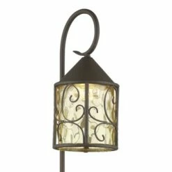 Brand new 🎉 John Timberland Casa Seville 28" High Dark Walnut LED Path Lights Set of 2 😉