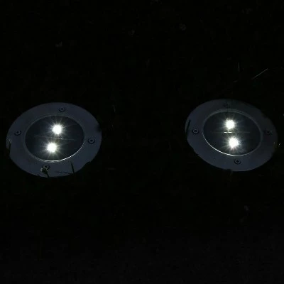 Promo 🥰 Sunnydaze Decor Sunnydaze Outdoor Landscape Driveway Solar Powered Garden Pathway Ground Stake Bright White LED Lights - 24pk 💯 3 Promo 🥰 Sunnydaze Decor Sunnydaze Outdoor Landscape Driveway Solar Powered Garden Pathway Ground Stake Bright White LED Lights - 24pk 💯