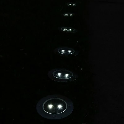 Promo 🥰 Sunnydaze Decor Sunnydaze Outdoor Landscape Driveway Solar Powered Garden Pathway Ground Stake Bright White LED Lights - 24pk 💯 5 Promo 🥰 Sunnydaze Decor Sunnydaze Outdoor Landscape Driveway Solar Powered Garden Pathway Ground Stake Bright White LED Lights - 24pk 💯 - Image 3