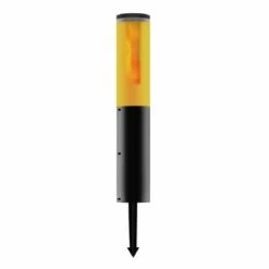 Cheap ⌛ Outdoor LED Flame/Still Garden Light Yellow - Techko Maid 🔔