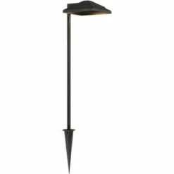 Best reviews of 🔔 John Timberland Basset 23" High Textured Black LED Landscape Path Light ✔️ -Outdoor Lighting Store unnamed file 1584