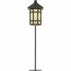 Promo ❤️ Kathy Ireland Jardin du Jour 26 1/2" High Bronze LED Landscape Path Light 😍 -Outdoor Lighting Store unnamed file 1602
