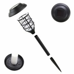 Brand new 😍 Alpine Corporation 6pk 17" Solar LED Path Torch Pathway Lights 🌟 -Outdoor Lighting Store unnamed file 1629