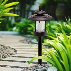 Top 10 🎉 Westinghouse 100 Lumen Low Voltage LED Pathway Light Landscape Kit w/ Transformer & Cable - Bronze 🛒