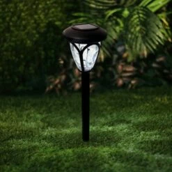 Cheap 🎁 Alpine Corporation 8pk 17" Solar Pathway Lights Brown 🔔 -Outdoor Lighting Store unnamed file 1720