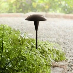 Deals ⭐ John Timberland Large Mushroom 18" High Bronze Low Voltage LED Path Light 🎁