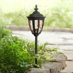 Wholesale 🎉 John Timberland Bellagio Collection 22 1/2"H Bronze Landscape LED Path Light ⌛