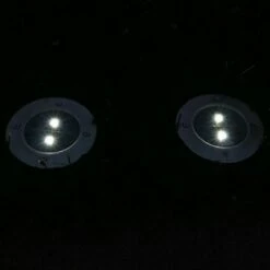 Buy 🔔 Sunnydaze Decor Sunnydaze Outdoor Solar Powered LED Garden Pathway Driveway Walkway Landscape Ground Stake Lights - Bright White - 12pc ❤️