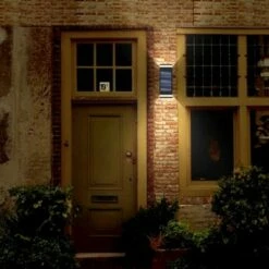 Outlet 🔔 Techko Maid LED Solar Dual Direction Outdoor Wall Light - Techko Kobot ⭐ -Outdoor Lighting Store unnamed file 193