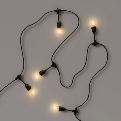 Flash Sale π₯° Smith & Hawken 10ct Vintage LED Outdoor Drop String Lights with Tube Filaments Black - Smith & Hawken™ π 3 Flash Sale π₯° Smith & Hawken 10ct Vintage LED Outdoor Drop String Lights with Tube Filaments Black - Smith & Hawken™ π