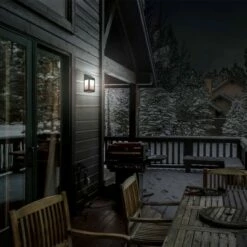 New 😉 Techko Maid LED Solar Outdoor Wall Panel Lantern with Clear Panel - Techko Kobot 🎉 -Outdoor Lighting Store unnamed file 203