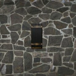 Flash Sale 🔥 GreenLighting 800 Lumen Hard Wired AC 110-130V Rectangle Up/Down Outdoor Wall Light -Black Sconce, 1Pack 👏 -Outdoor Lighting Store unnamed file 2098