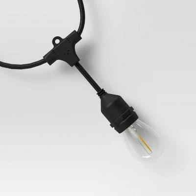 Flash Sale π₯° Smith & Hawken 10ct Vintage LED Outdoor Drop String Lights with Tube Filaments Black - Smith & Hawken™ π 4 Flash Sale π₯° Smith & Hawken 10ct Vintage LED Outdoor Drop String Lights with Tube Filaments Black - Smith & Hawken™ π - Image 2