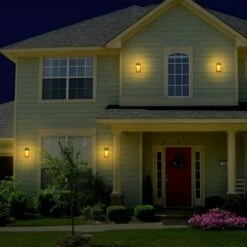 New 🤩 Techko Maid Solar LED Outdoor Wall Lantern with Flame - Techko Kobot 🔥 -Outdoor Lighting Store unnamed file 215