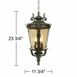 Best Sale โญ John Timberland Mediterranean Outdoor Ceiling Light Hanging Bronze Scroll 23 3/4" Champagne ๐จ Hammered Glass Damp Rated for Patio ๐งจ 13 Best Sale โญ John Timberland Mediterranean Outdoor Ceiling Light Hanging Bronze Scroll 23 3/4" Champagne ๐จ Hammered Glass Damp Rated for Patio ๐งจ -Outdoor Lighting Store unnamed file 2164