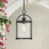 Deals 👍 John Timberland Modern Outdoor Ceiling Light Hanging Black 15" Cylindrical Glass for Exterior House Porch Patio Deck 😀 2 Deals 👍 John Timberland Modern Outdoor Ceiling Light Hanging Black 15" Cylindrical Glass for Exterior House Porch Patio Deck 😀 -Outdoor Lighting Store unnamed file 2165