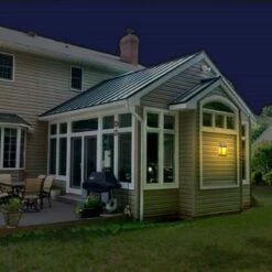 New 🤩 Techko Maid Solar LED Outdoor Wall Lantern with Flame - Techko Kobot 🔥 -Outdoor Lighting Store unnamed file 218