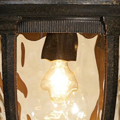 Cheapest ๐ฅฐ John Timberland Rustic Outdoor Ceiling Light Bronze 18" ๐จ Hammered Glass for Exterior Entryway Porch ๐ฅ 5 Cheapest ๐ฅฐ John Timberland Rustic Outdoor Ceiling Light Bronze 18" ๐จ Hammered Glass for Exterior Entryway Porch ๐ฅ - Image 3
