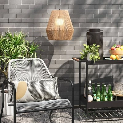 Deals 😍 Pendant Solar Outdoor Ceiling Light - Naturals - Project 62™ 😉 3 Deals 😍 Pendant Solar Outdoor Ceiling Light - Naturals - Project 62™ 😉