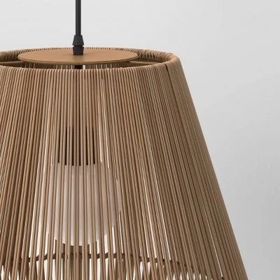 Deals 😍 Pendant Solar Outdoor Ceiling Light - Naturals - Project 62™ 😉 4 Deals 😍 Pendant Solar Outdoor Ceiling Light - Naturals - Project 62™ 😉 - Image 2