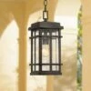 Best Sale 🤩 John Timberland Mission Outdoor Ceiling Light Hanging Oil Rubbed Bronze 14 1/2" Clear Seedy Glass Exterior House Porch Patio Deck 😍 -Outdoor Lighting Store unnamed file 2188