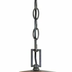 Best Sale 🤩 John Timberland Mission Outdoor Ceiling Light Hanging Oil Rubbed Bronze 14 1/2" Clear Seedy Glass Exterior House Porch Patio Deck 😍 -Outdoor Lighting Store unnamed file 2190
