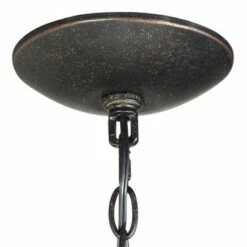 Best Sale 🤩 John Timberland Mission Outdoor Ceiling Light Hanging Oil Rubbed Bronze 14 1/2" Clear Seedy Glass Exterior House Porch Patio Deck 😍 -Outdoor Lighting Store unnamed file 2191