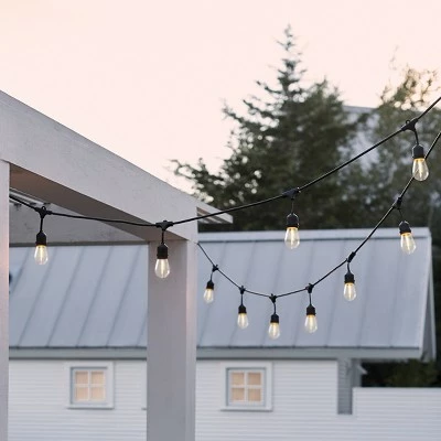 Flash Sale π₯° Smith & Hawken 10ct Vintage LED Outdoor Drop String Lights with Tube Filaments Black - Smith & Hawken™ π 5 Flash Sale π₯° Smith & Hawken 10ct Vintage LED Outdoor Drop String Lights with Tube Filaments Black - Smith & Hawken™ π - Image 3