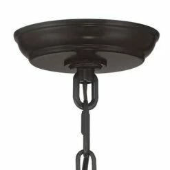 Outlet 👏 Possini Euro Design Rustic Outdoor Ceiling Light Hanging Bronze Wood Finish 14 1/2" Clear Seedy Glass Lantern Exterior House Porch Patio ⭐ -Outdoor Lighting Store unnamed file 2206