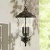 Brand new 👍 Franklin Iron Works Outdoor Ceiling Light Hanging LED Dimmable Bronze 22" Clear Seedy Glass for Exterior House Porch Patio 🔔 -Outdoor Lighting Store unnamed file 2238